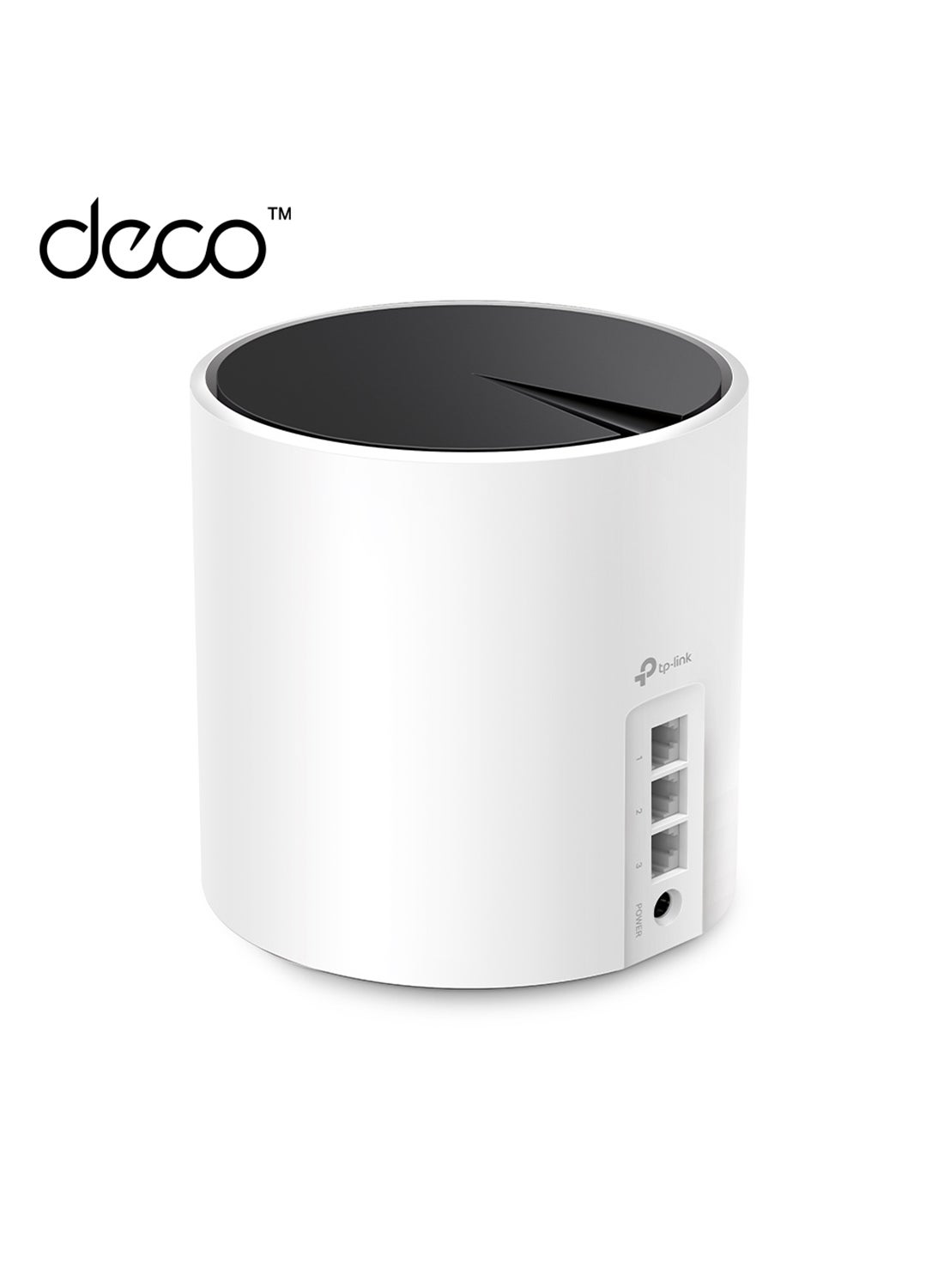 Compare Deco X55 1Pack Wi Fi 6, AX3000 Dual Band Whole AIDriven Home Mesh Router|5 GHz Band Access|Upto 3 Gbps Gigabit Speed|Coverage up to 6500 sq. ft.|Connect upto 150 Devices |3 Gigabit ports per unit, supports Ethe at KSA Price