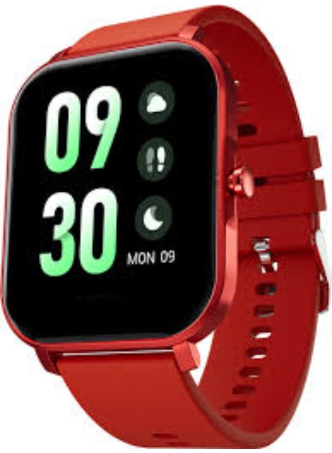 Compare FireBoltt Epic with 42.9mm 1.69 2.5D Curved Glass,SPO2, Heart Rate tracking, Touchscreen Smartwatch  Red Strap, Free Size at KSA Price