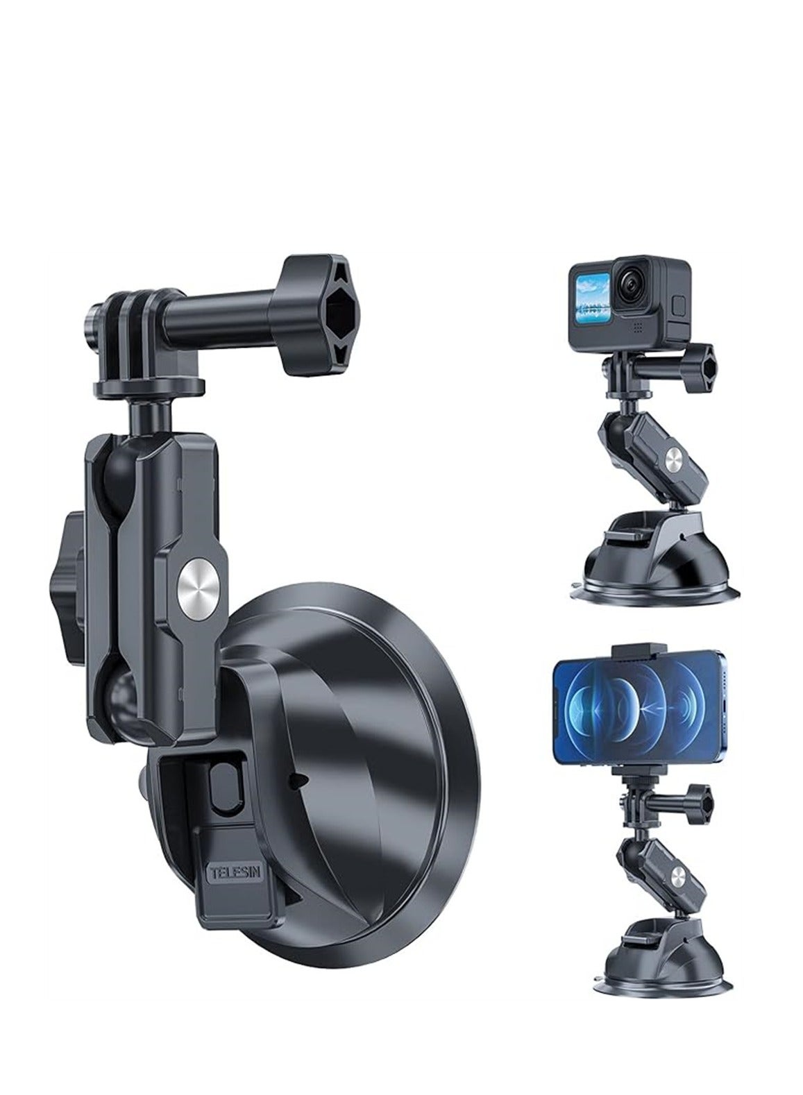 Car Suction Cup Mount for GoPro Insta 360…