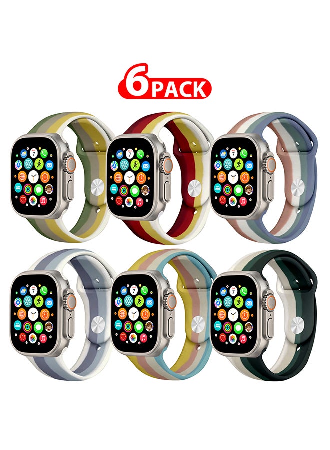6 Pack For Apple Watch Band 49Mm 45Mm 44Mm 42Mm…
