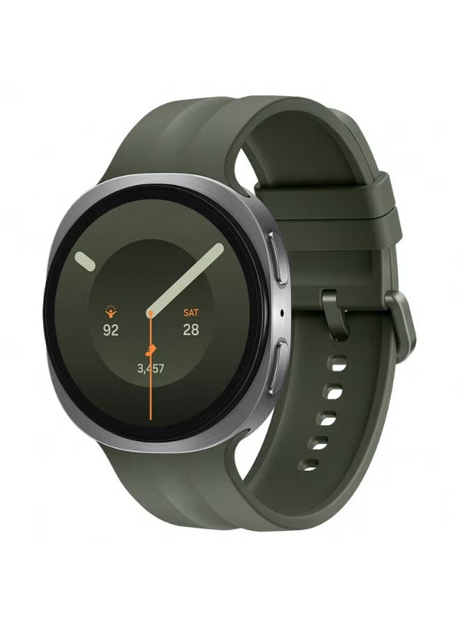 Compare Galaxy Watch 9, 44mm GPS Smartwatch, INTERNATIONAL VERSION, Slimness, Comfort fit, Signature Cushion Design, Personalized Sleep Experience, Health Coaching, 445 mAh Battery, Raise to Talk Silver Silver at KSA Price