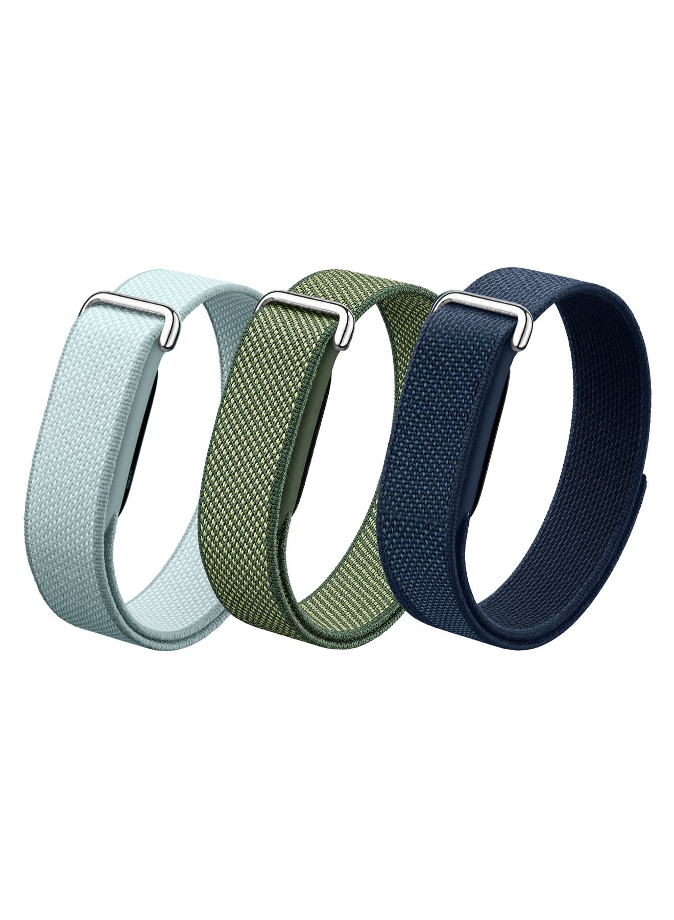 Compare 3 PACK Woven Nylon Replacement Bands for Google Fitbit Air – Breathable Stretch Elastic Sport Watch Straps – Comfortable Lightweight Wristband for Screenless Tracker   Multicolor C at KSA Price