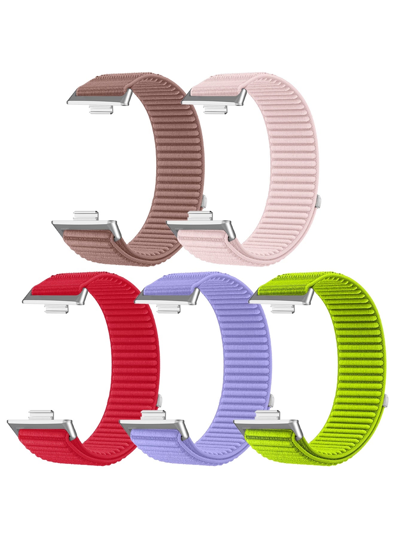 Compare 5 Pack of Premium Magnetic Loop Watch Band for Huawei Watch 4 & Watch 4 Pro – Adjustable, Soft & Durable Replacement Strap at KSA Price