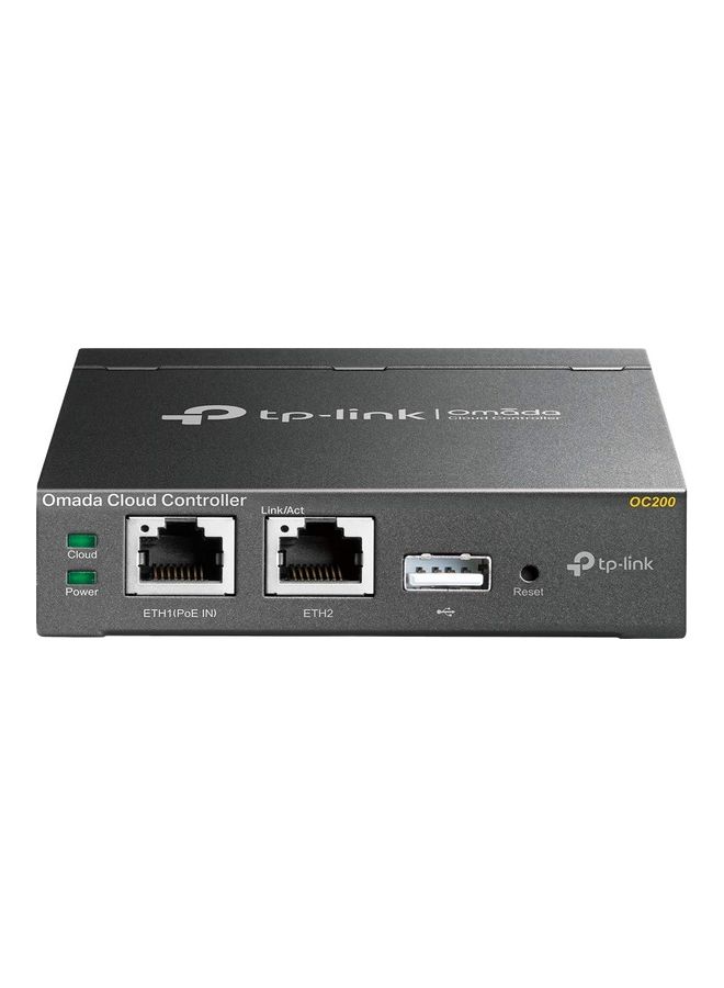 Compare Omada Hardware Controller | SDN Integrated | PoE Powered | Manage Up to 100 Devices | Easy & Intelligent Network Monitor & Maintenance | Cloud Access & Omada App OC200 Black at KSA Price