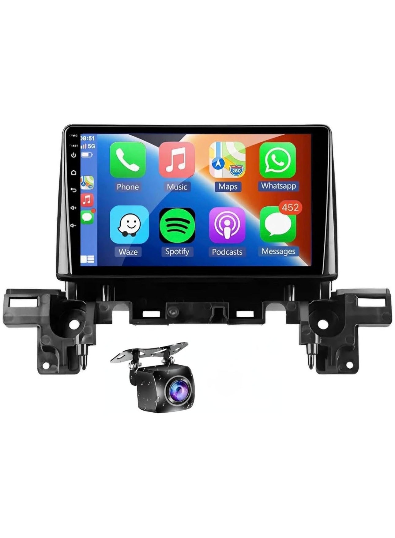 Compare Android Car Stereo for Mazda CX5 20172023 4GB RAM 64GB ROM Support Carplay, MLink WiFi BT, Radio GPS, 9 Inch IPS Touch Screen with AHD Camera Included at KSA Price