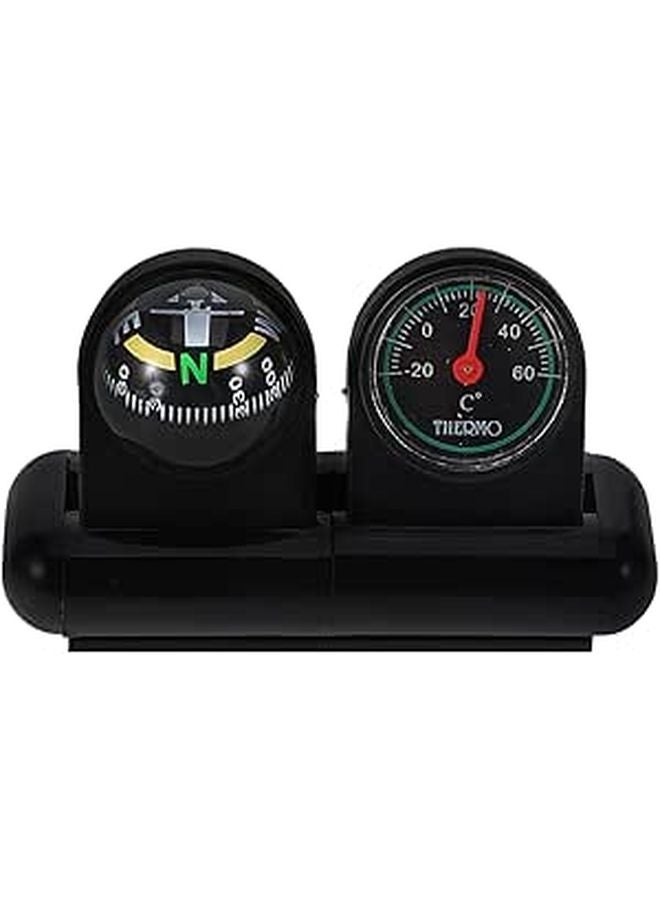 Compare High Accuracy Car Dashboard Compass Thermometer for Boat Motorcycle Navigation Temperature Tracking at KSA Price