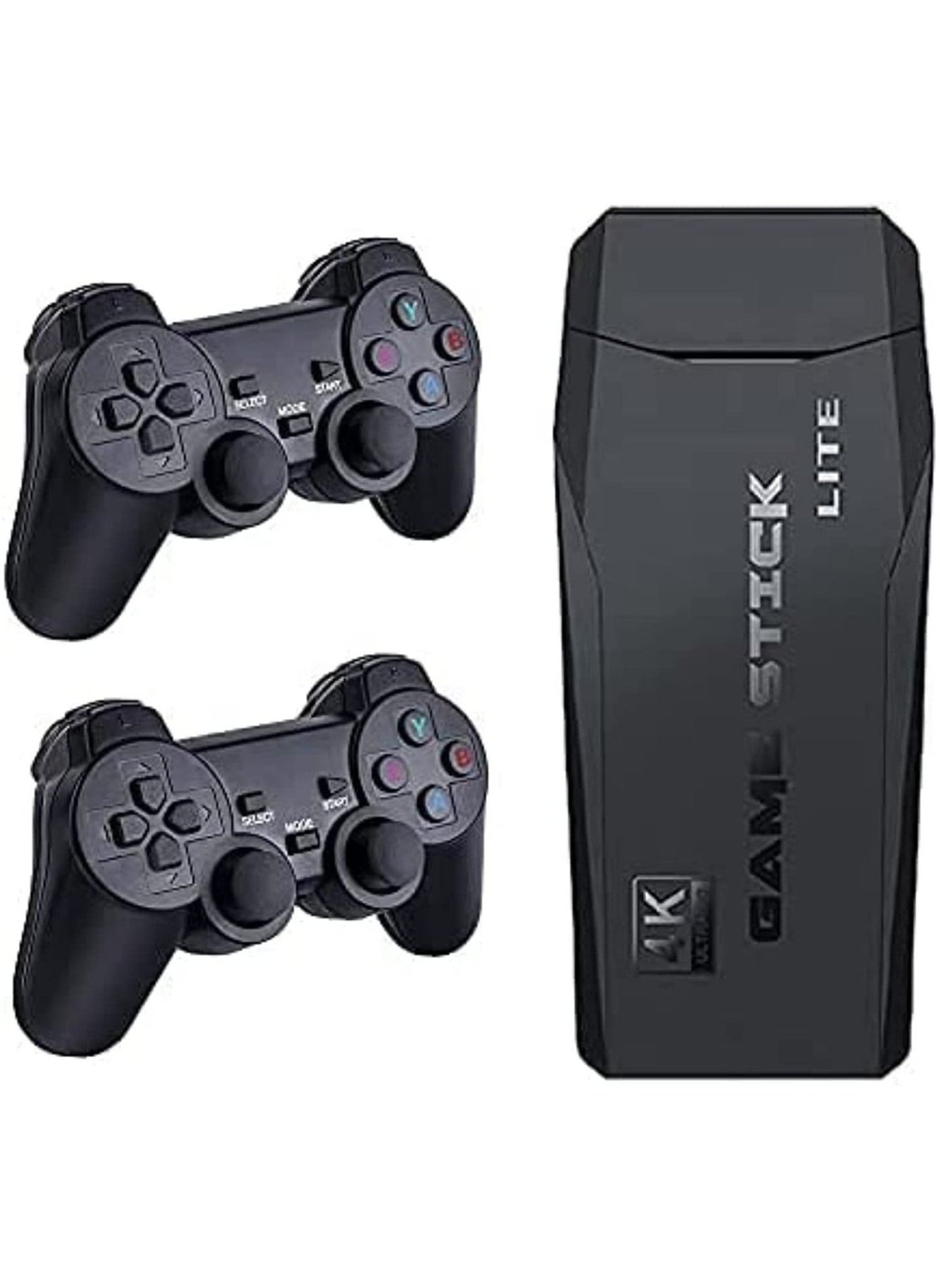 Compare Retro Game Console with Dual Wireless Controllers Plug & Play Video Game Stick Built in 350010000+ Games 9 Classic Emulators TV 4K High Definition HDMI Output at KSA Price