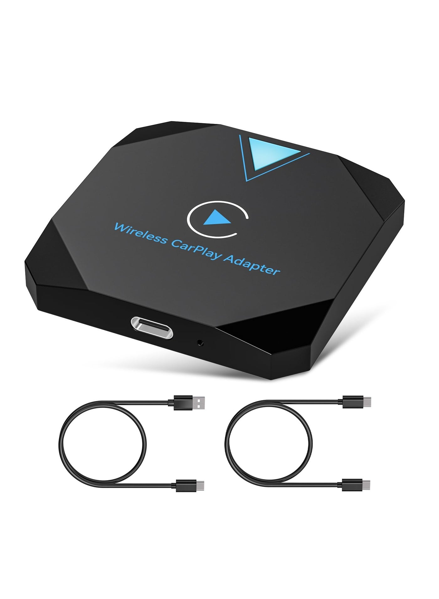 Compare Wireless CarPlay Adapter, Bluetooth Car Play Dongle Smart Magic Link, Converts Wired to Wireless, Plug & Play, Compatible with Cars from 2015 & iPh one iOS 10+, Retains Original Control at KSA Price