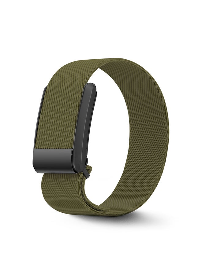 Compare Nylon Sport Band For Whoop 5.0 Band, FastDrying and SweatWicking, Soft Adjustable Breathable Wristband Strap  Fitness Tracker Accessories Green at KSA Price