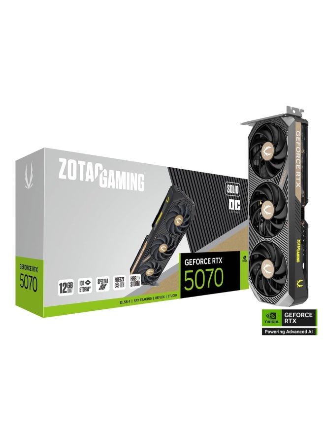 GAMING GeForce RTX 5070 SOLID OC 12GB GDDR7…