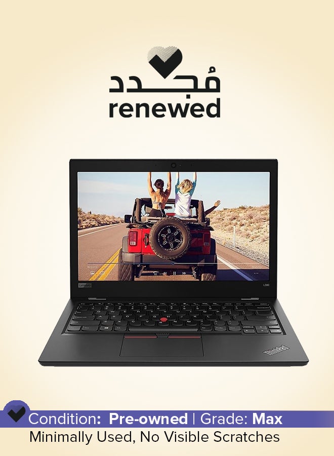Compare Renewed  Thinkpad L380 Business Laptop With 13.3Inch HD Display,Intel core i3 8th Generation8GB DDR4 RAM256GB SSDWindows 10 Pro English Black at KSA Price