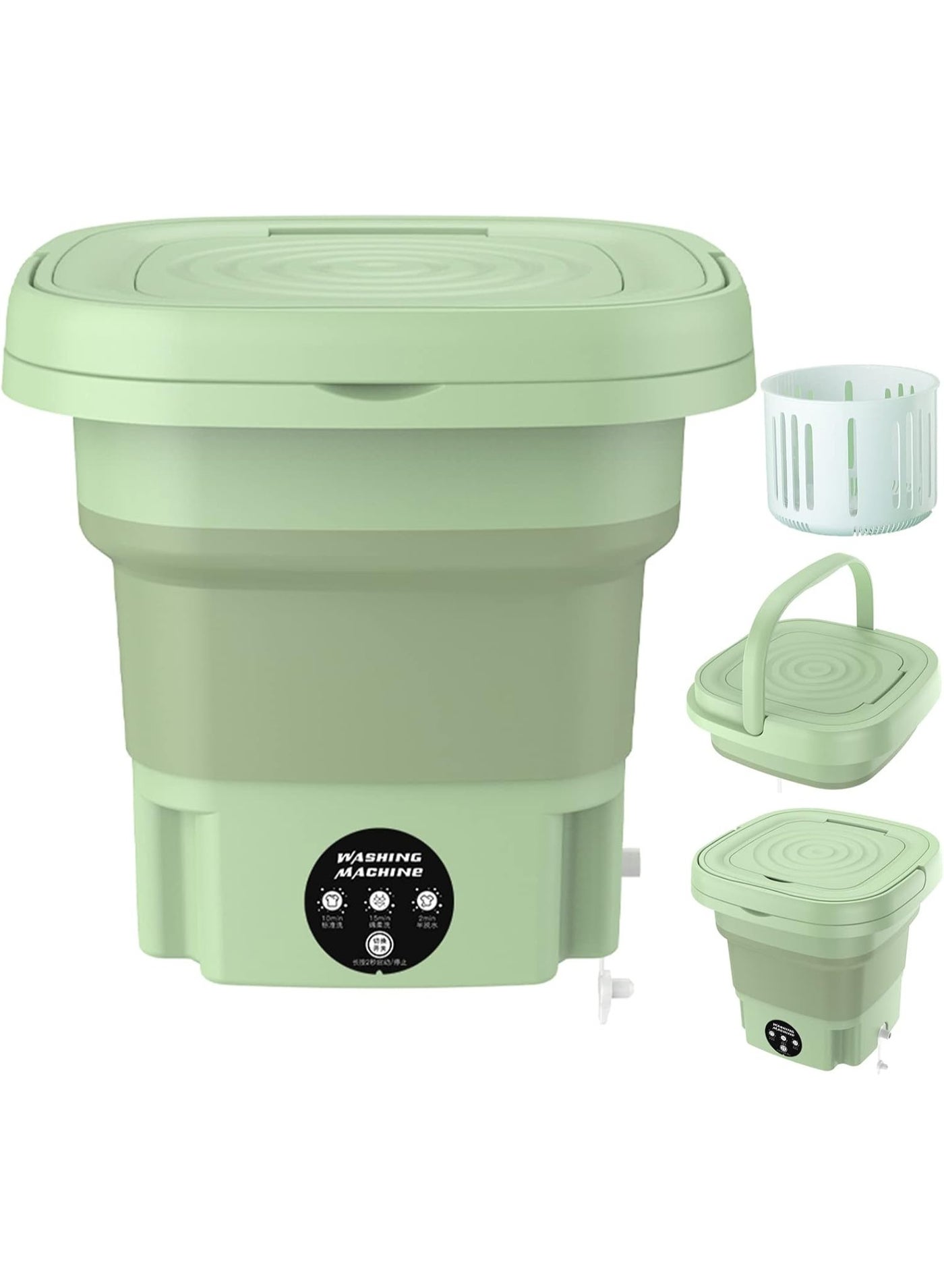 Portable Washing Machine, 11L Capacity small washing…