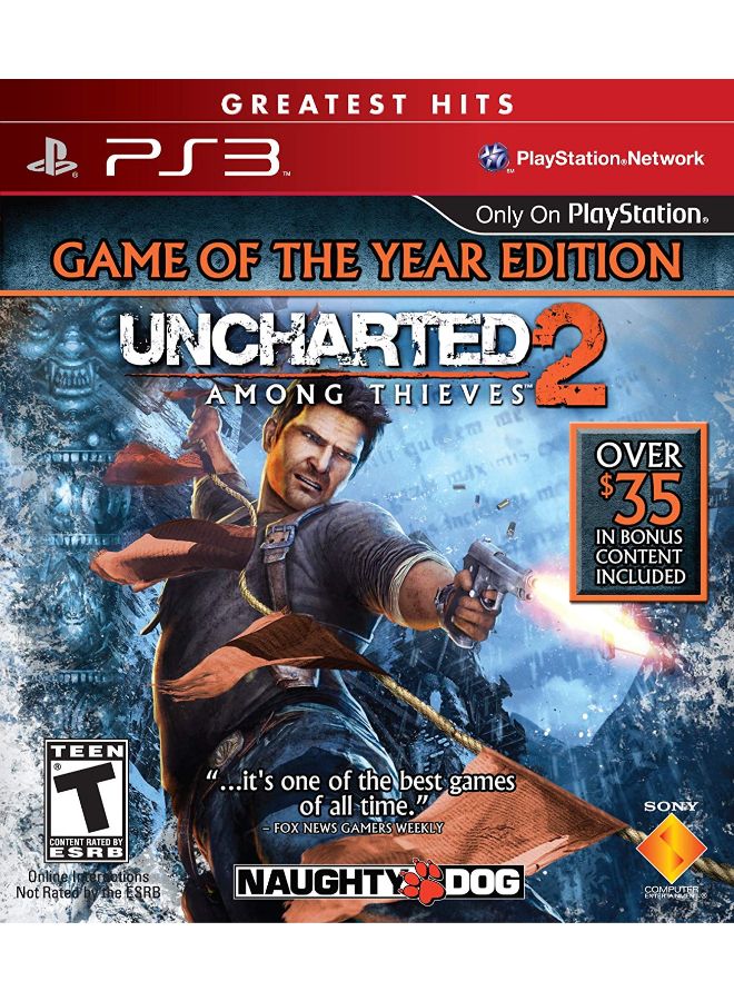 Compare UNCHARTED 2: Among Thieves  Game Of The Year Edition  PlayStation 3  Action & Shooter  playstation_3_ps3 at KSA Price