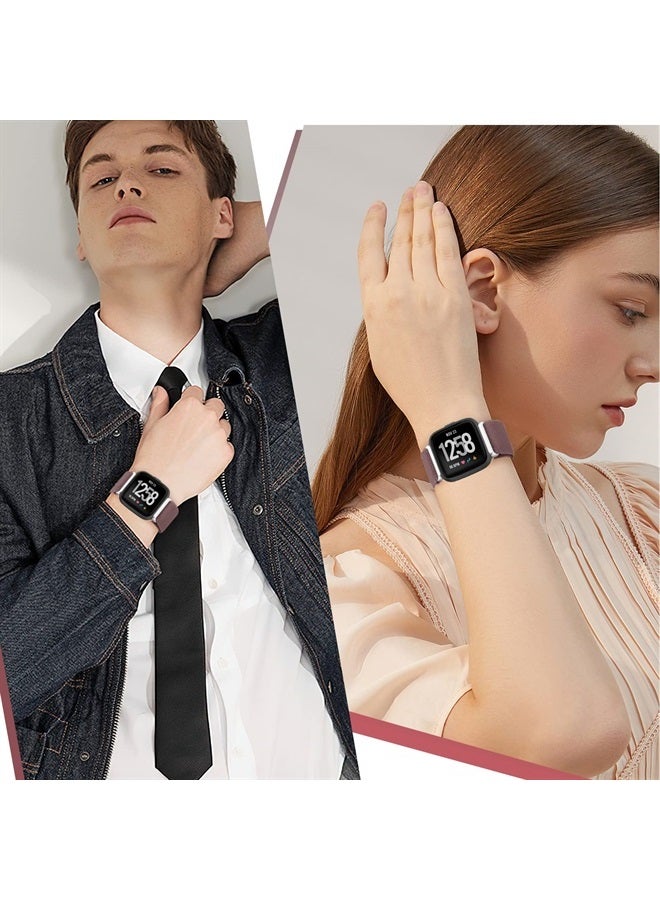 4 Pack Elastic Nylon Bands Compatible with Fitbit…