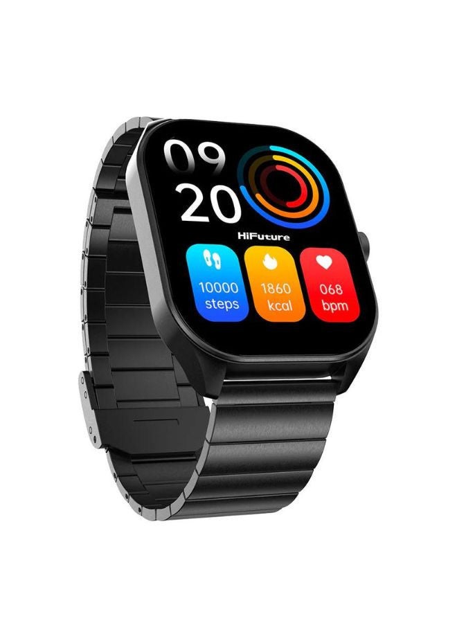 FutureFit Apex Stainless Steel Smart Watch, 2.04 Inch…