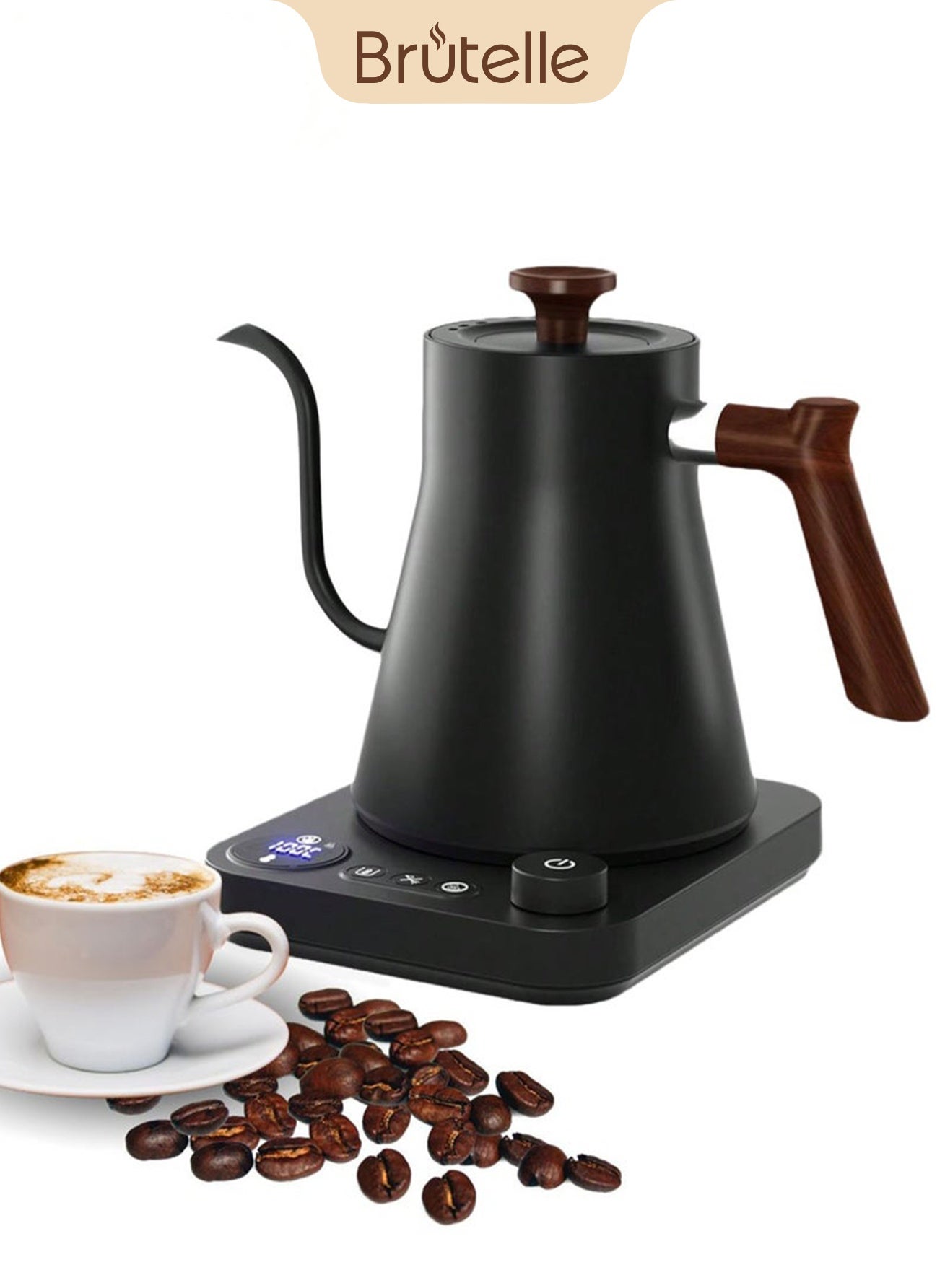 V60 Kettle Gooseneck Kettle 900ML Electric Kettle…
