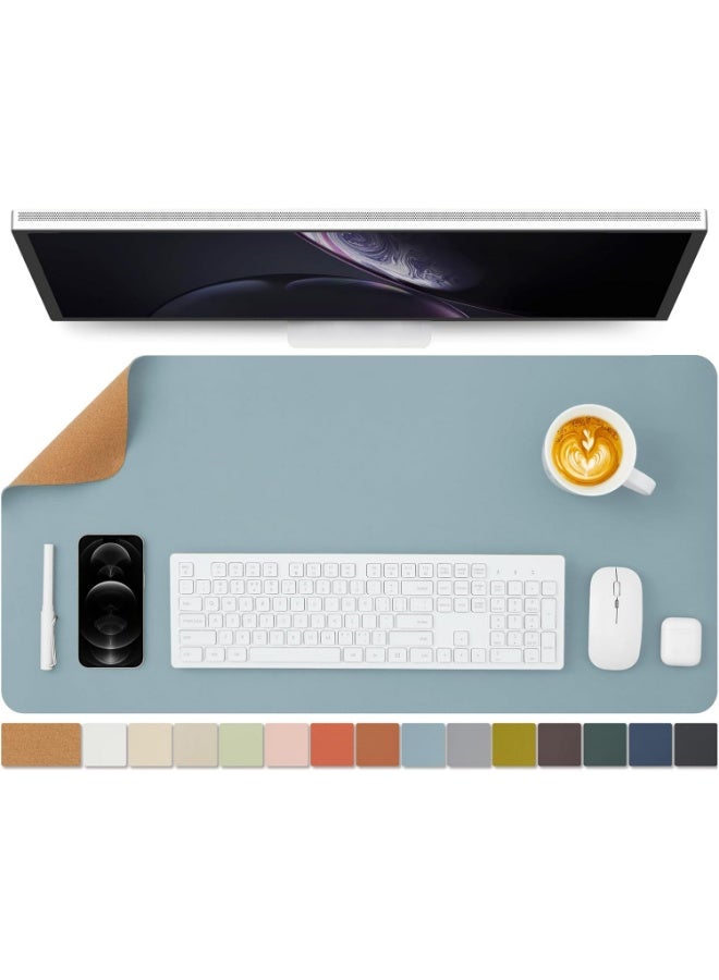 Large Desk Pad, Non-Slip PU Leather Desk Mouse…