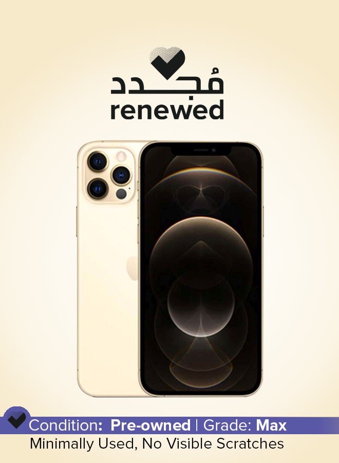 Compare Renewed  iPhone 12 Pro 512GB Gold 5G With Facetime  International Version at KSA Price