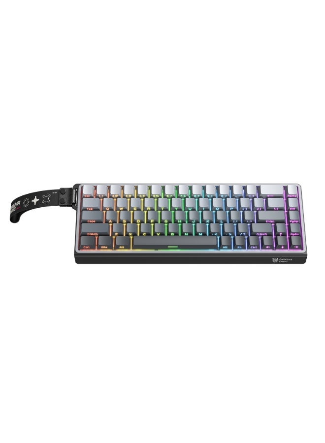 Compare ONIKUMA G69 68 Keys RGB Lighting Wired Magnetic Axis Keyboard Black at KSA Price