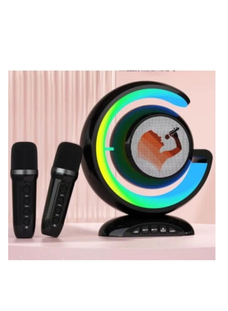 Compare YS110 Portable Bluetooth Speaker with Night Light, Voice Changer & UHF Microphone at KSA Price