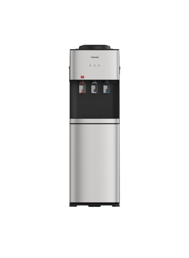 Compare Toshiba Top Load, 3 Tap Water Dispenser, Stainless steel & Black RWFW2467TGK black at KSA Price