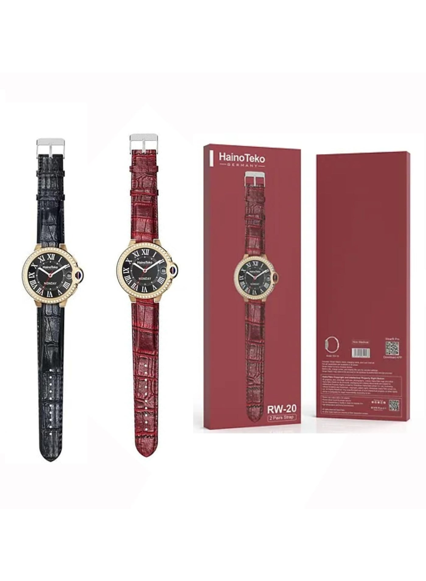 RW 20 Diamond Edition Classic Round Smartwatch…