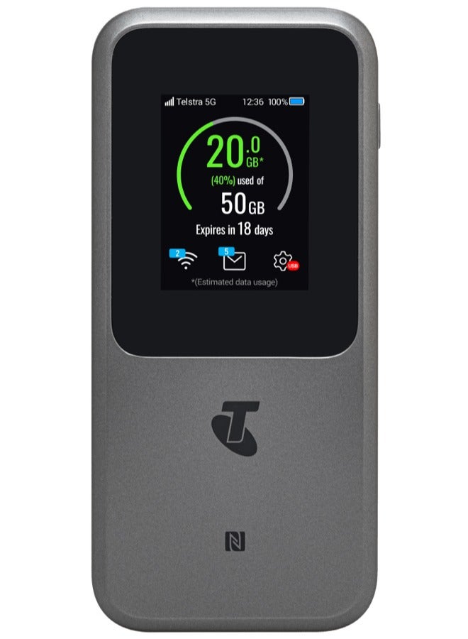 Portable 5G Hotspot MU5120 by Telstra,10000mAh…