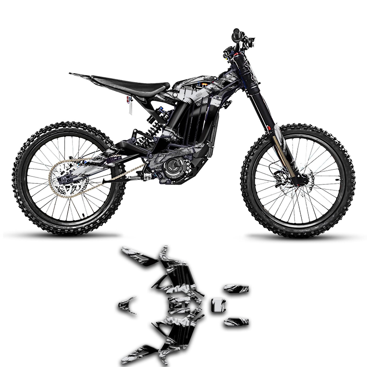 Kungfu Graphics Decal Kit for SurRon Light Bee…