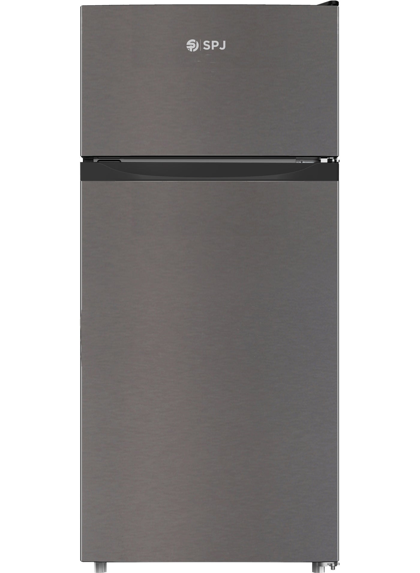 Compare SPJ Double Door Refrigerator, 87L Fridge + 25L Freezer, Adjustable Glass Shelves, Low Noise, Mechanical Temperature Control, R600a, Dark Grey at KSA Price