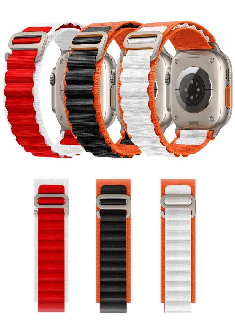 3 PACK Alpine Loop Band for Apple Watch 49mm…