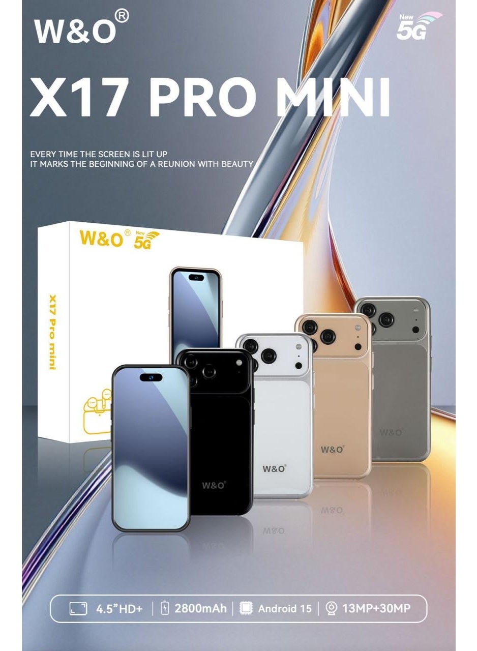 Compare X17 PRO Mini Mobile Phone Android Quad Core Mobile Mini Smartphone Ultra Small Pocket Student Children Men and Women ORANGE at KSA Price