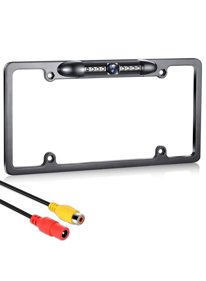 Backup Camera, AHD 1080P License Plate Camera,…