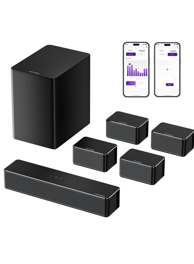 Compare 7.1ch Surround Sound System for Smart TV, Poseidon D70 at KSA Price