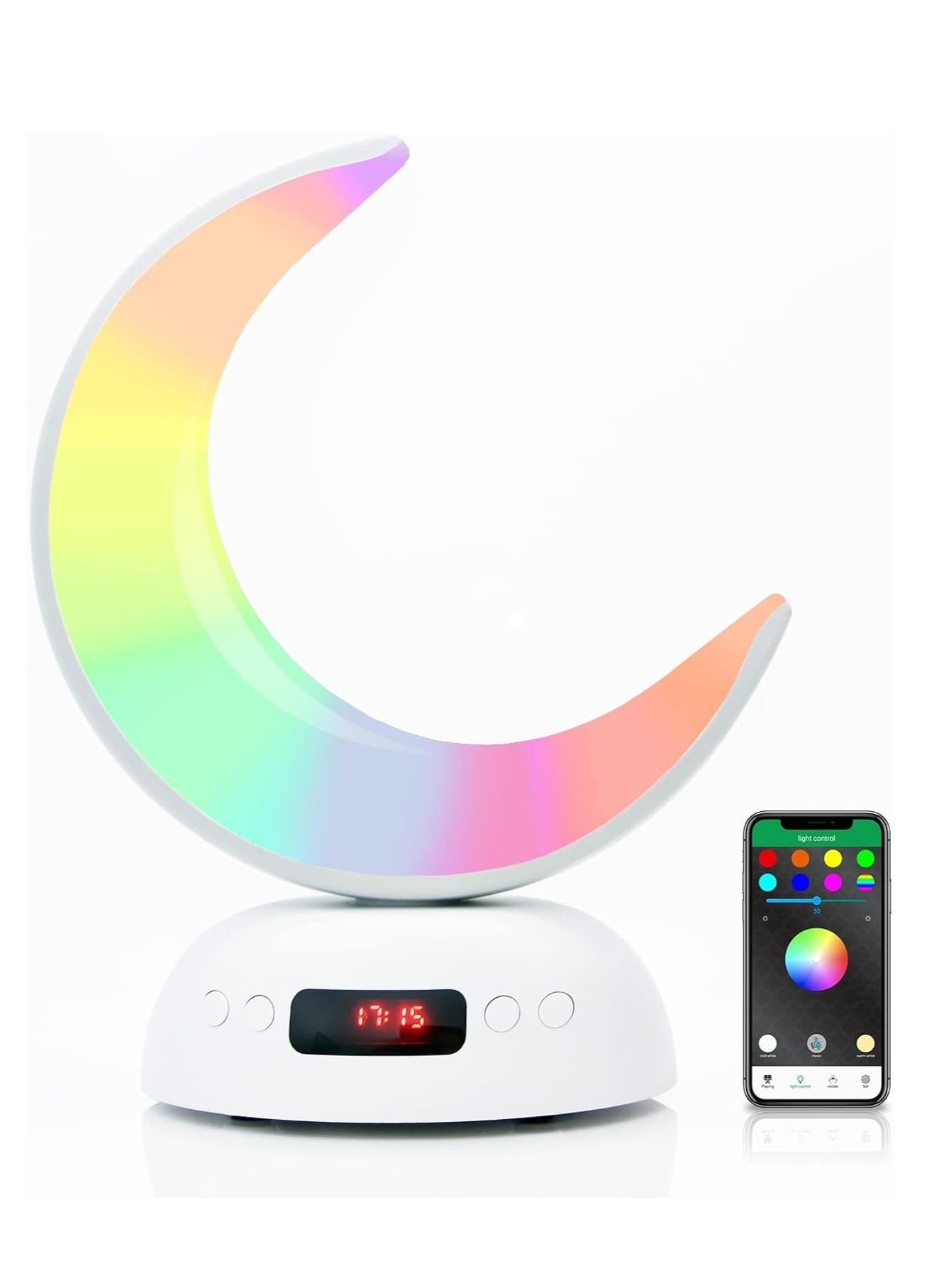 Moon-Shaped Intelligent Bluetooth Quran Speaker with…