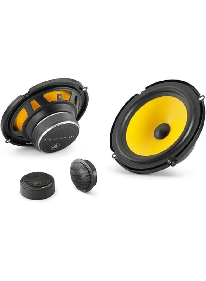 Compare 2Way Component System: 6.5inch 165 mm Woofer, 0.75inch 19 mm Aluminum Dome Tweeter at KSA Price
