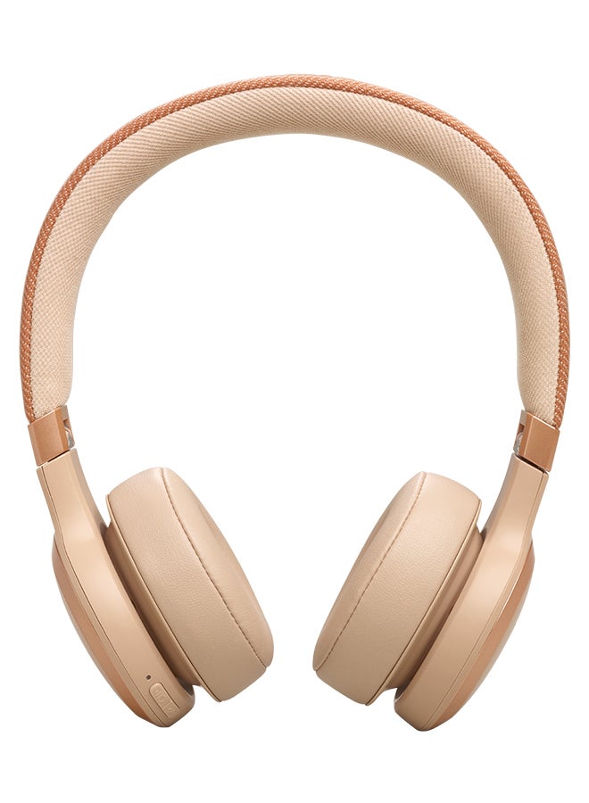 Compare Live 670NC Wireless OnEar Headphones With True Adaptive Noise Cancelling Beige at KSA Price