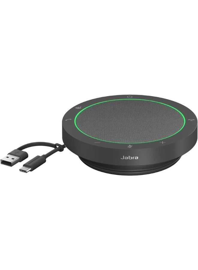 Compare Jabra Speak2 40 USB Speakerphone, 4 Beamforming NoiseCancelling Microphones, 50mm FullRange Speaker, Full Duplex Audio, PlugandPlay USBAUSBC, Microsoft Teams Certified Portable Conference Speaker, Black | 2740109 Black at KSA Price