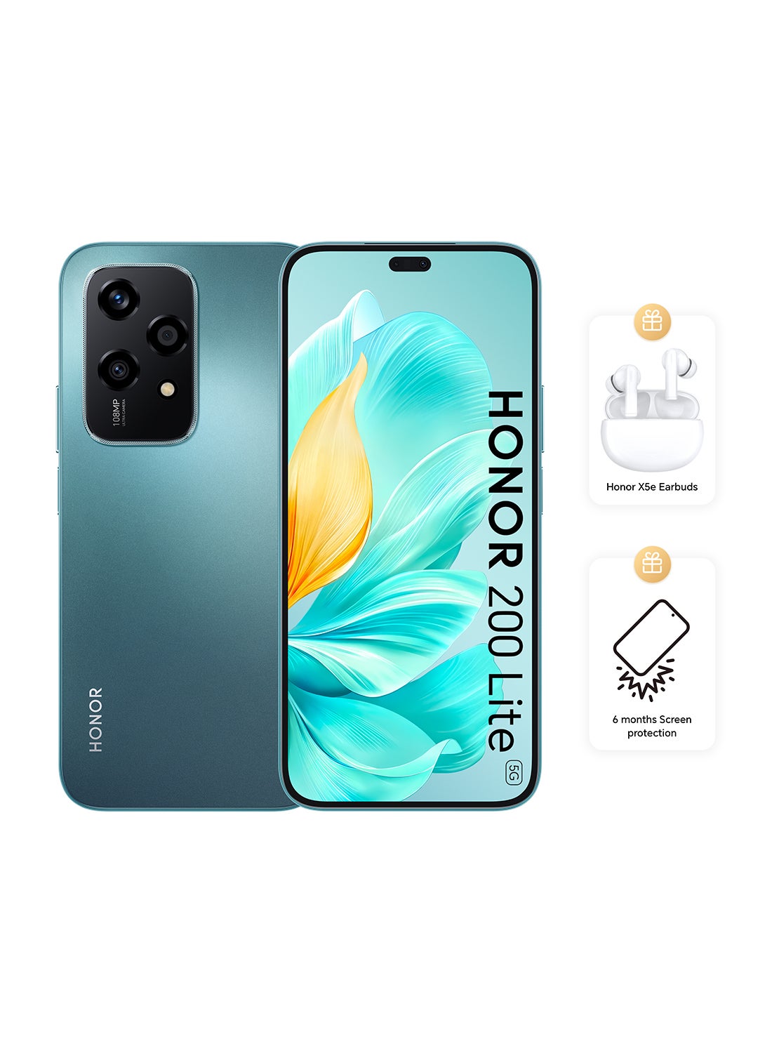 200 Lite 5G Dual SIM Cyan Lake 8GB RAM…