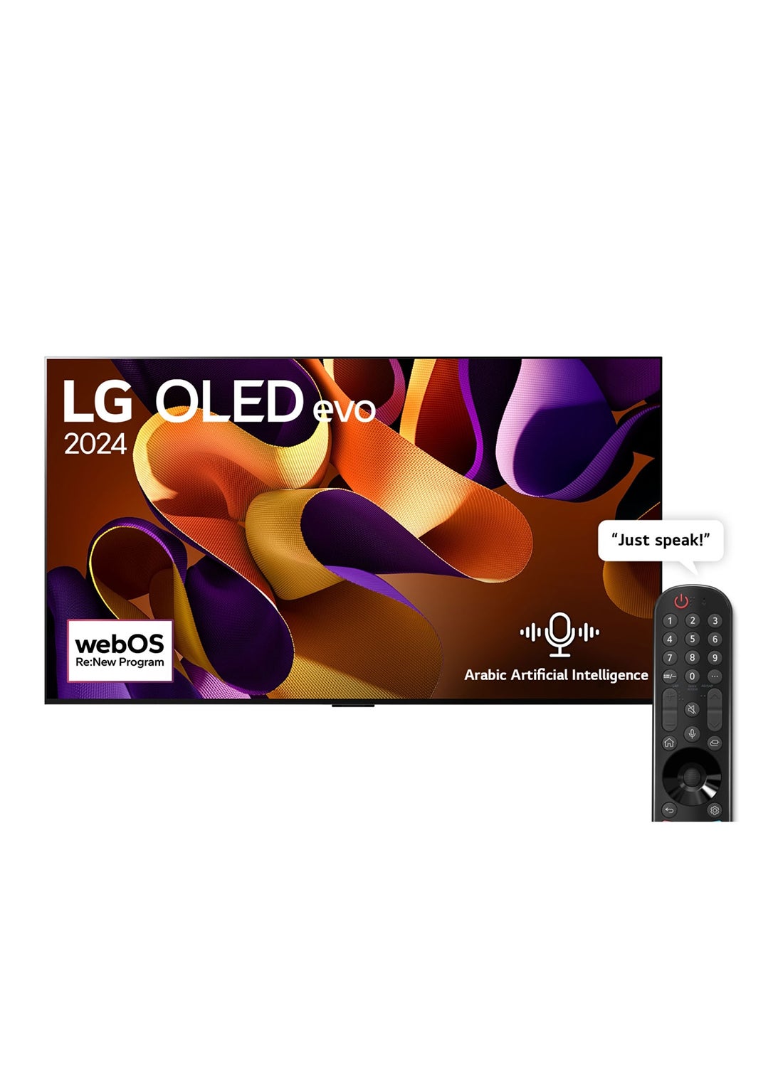 Compare 83 Inch OLED evo G4 4K OLED83G46LA Black at KSA Price