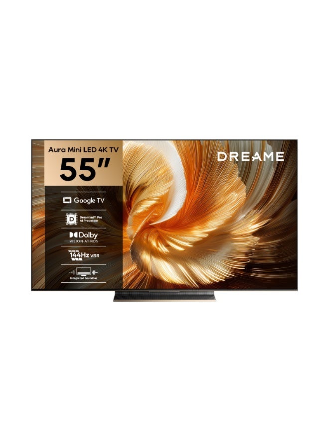 Dreame Aura 55 Inch Smart TV 4k QLED+ with…