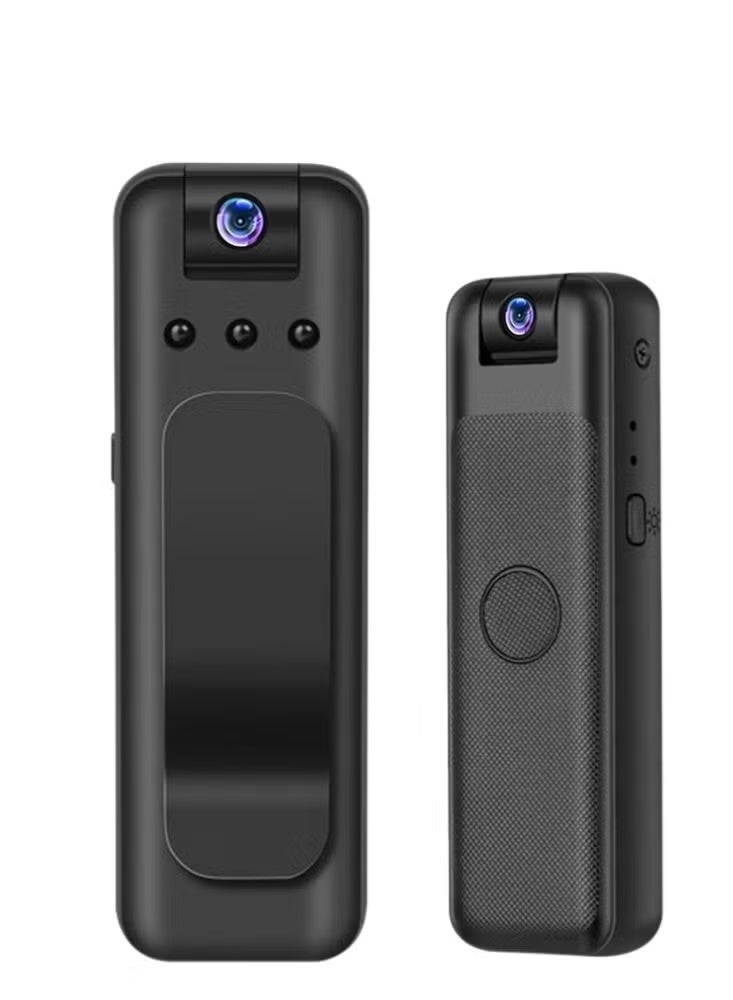 Compare ZCM8 Mini Body Camera 1080P HD WiFi Wireless Security Cam – 180° Rotatable Lens, Night Vision, Magnetic Back Clip, Portable Wearable Video Recorder for Personal & Professional Use at KSA Price