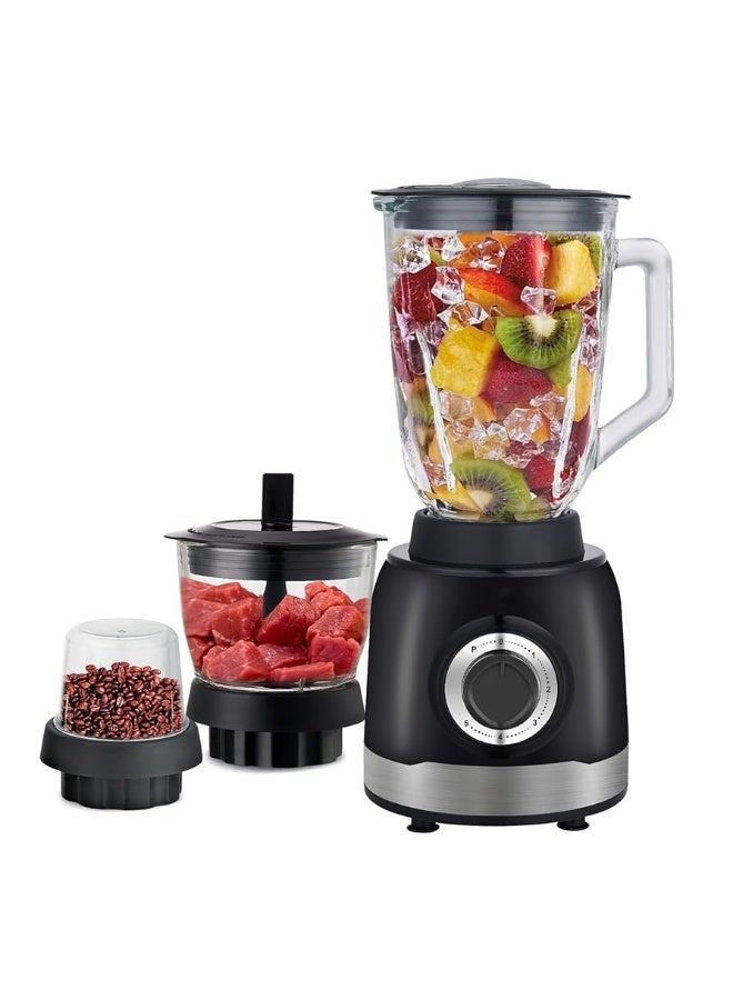 Slivers Criest High-Power Blender – 850W Motor with…