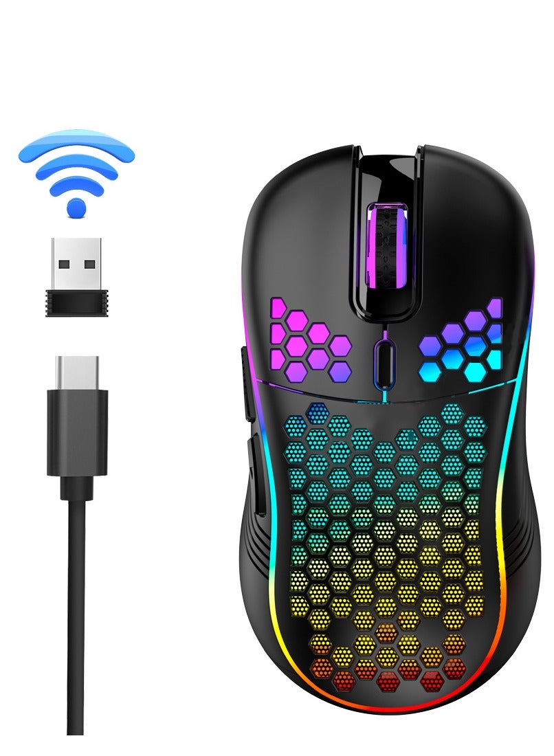 Wireless Gaming Mouse RGB Lightweight Ergonomic…