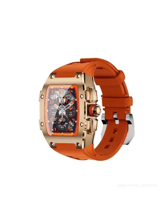 Compare WS51 GPS Smart Watch Fitness Tracker for Men Women with Health Monitoring and Games, OrangeRose Gold at KSA Price