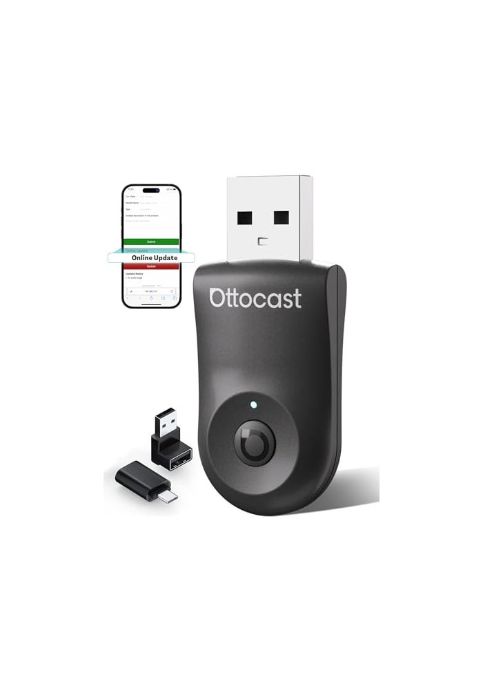 Compare OTTOCAST Mini 2025 2in1 Wireless CarPlayAndroid Auto Adapter 5GHz WiFi Auto Connect for 2016 Cars at KSA Price
