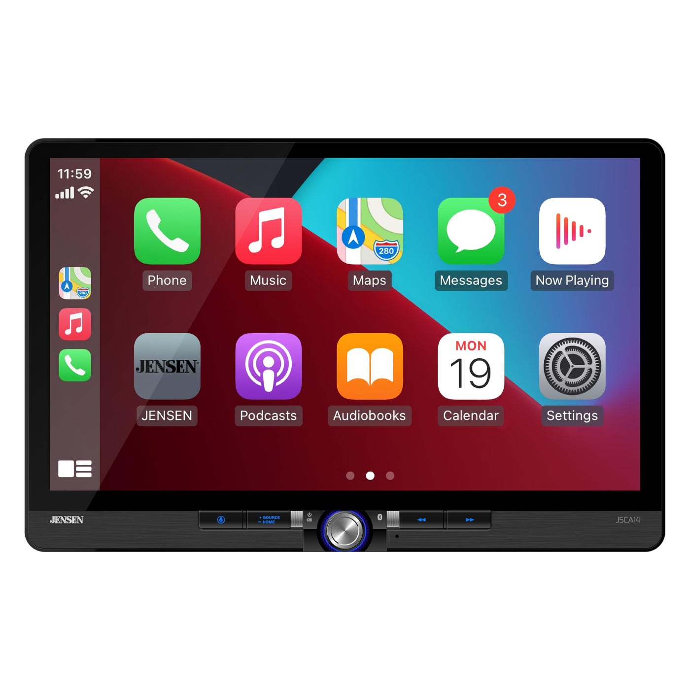 JENSEN J5CA14 14inch Certified Apple CarPlay Android…
