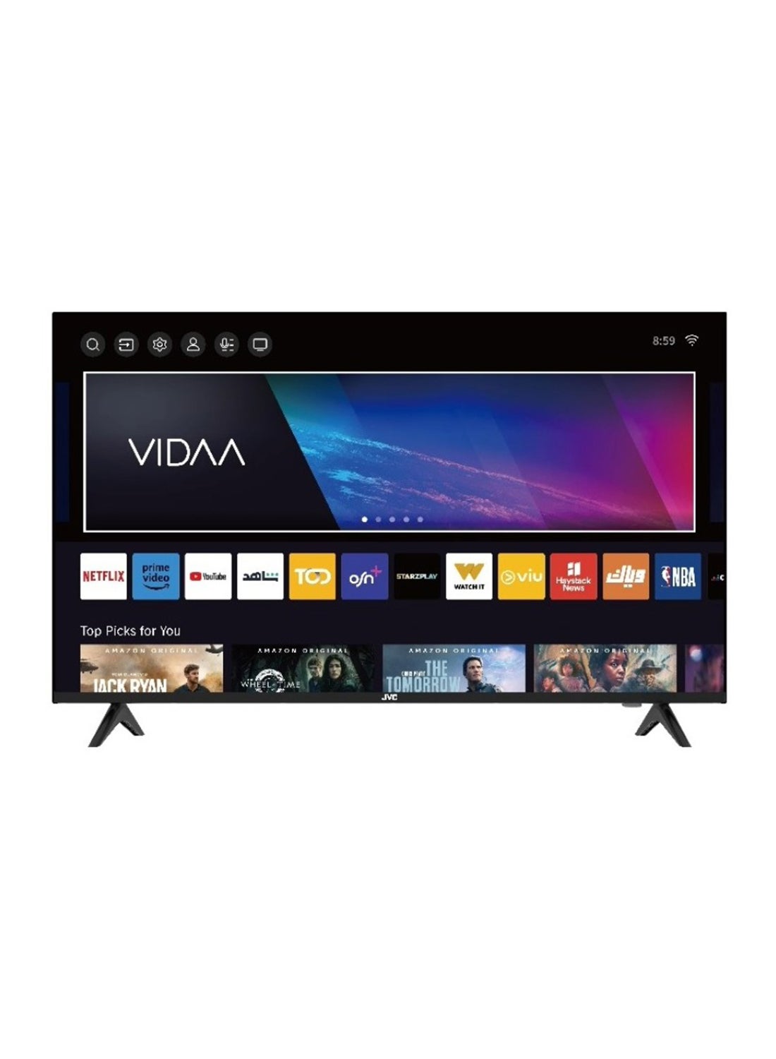 43-Inch Edgeless 4K UHD Smart TV - 2024…