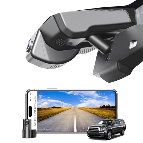 Compare Mangoal Front 4K Rear 1080P Dash Cam Custom fit for GMC Yukon Yukon XL 2015 2016 2017 2018 2019 2020Model D Model D Model C Have Same Models Years but Vehicle Sensor Cover are Different at KSA Price