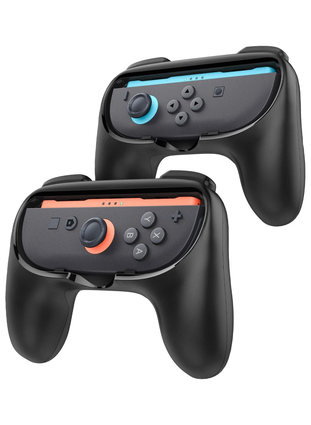 Compare JoyCon Grip for Nintendo Switch 2 2025 NS100 Joy Cons Controller Cover 2 Pack Convert JoyCon to FullSize  controller at KSA Price