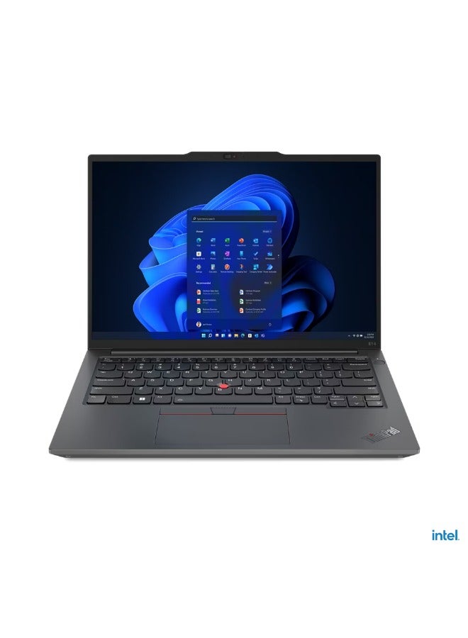Compare ThinkPad E14 Gen 5 Laptop With 14inch WUXGA 1920x1200 IPS Display, Intel Core i713700H Processor16GB RAM DDR4512GB SSD M.2DOS Without WindowsIntel Irix Xe Graphics  EnglishArabic Graphite Black at KSA Price